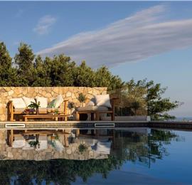 4 Bedroom Villa with Pool and Sea Views in Orašac, near Dubrovnik, Sleeps 8